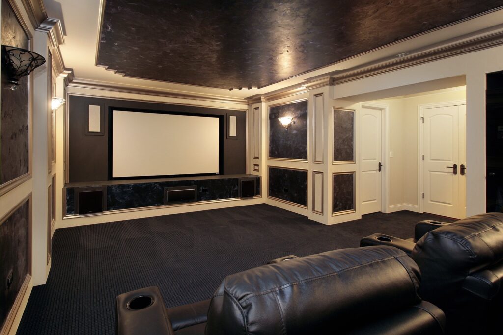 Basement Remodel Ideas - Home Theater